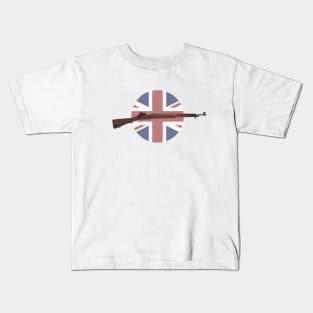 British Pattern 1914 Enfield Rifle Kids T-Shirt